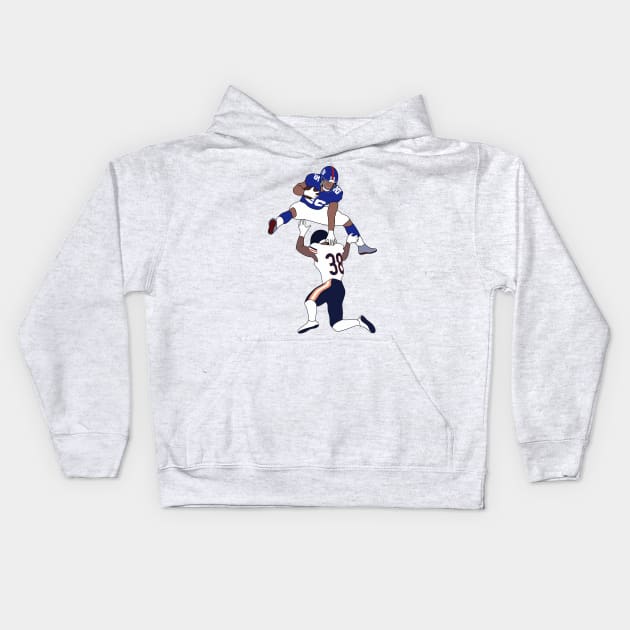 barkley the number 26 Kids Hoodie by rsclvisual
